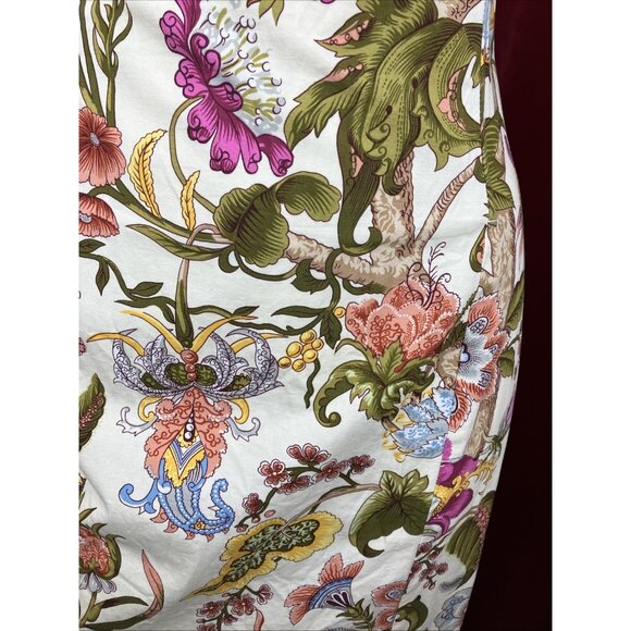 Cute Ticci Tonetto Boned Corset Tapestry Print Pencil Dress - Picture 3 of 6